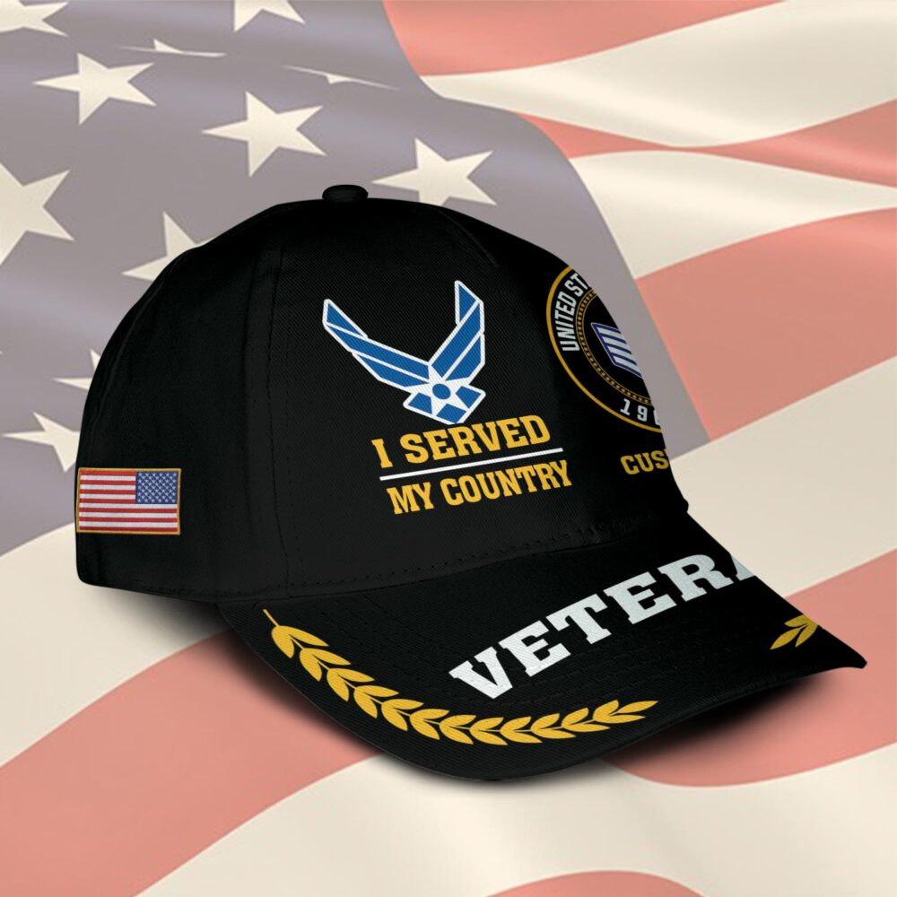 US Air Force, Service Before Self - Classic Cap - Image 2