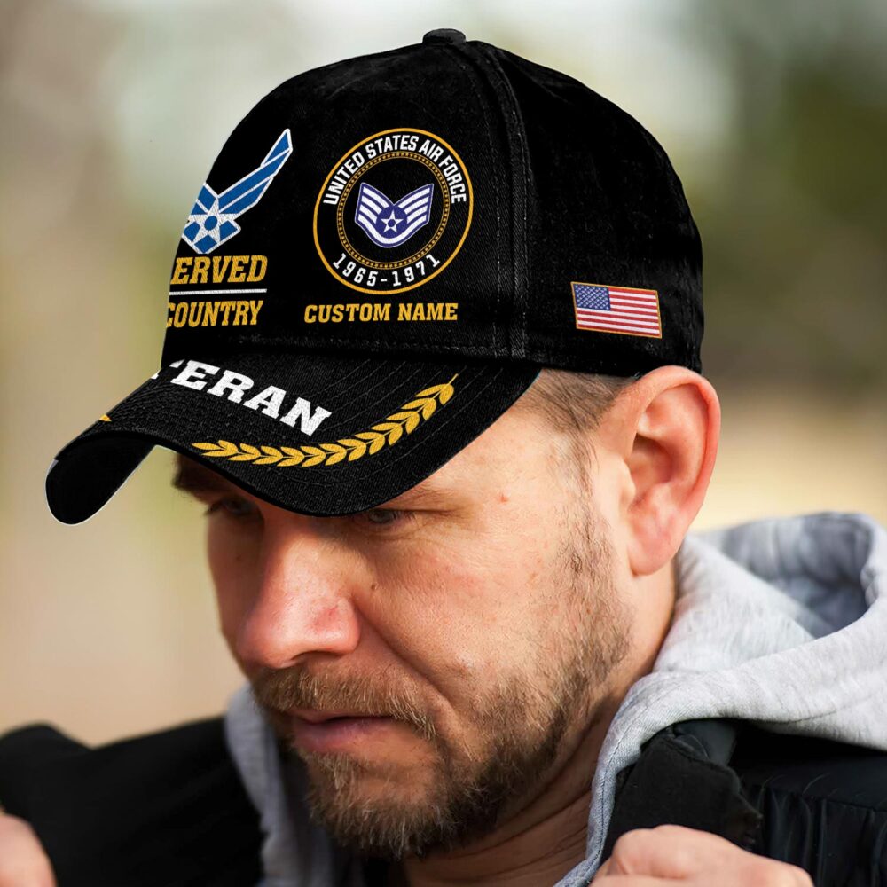 US Air Force, Service Before Self - Classic Cap - Image 3