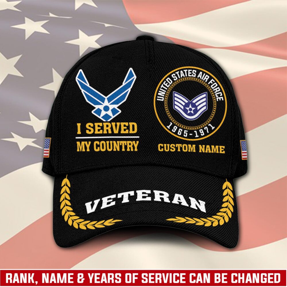 US Air Force, Service Before Self - Classic Cap