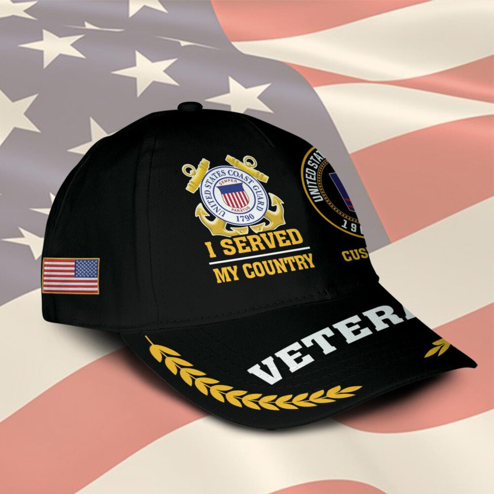 US Coast Guard, E 9 Gold - Classic Cap - Image 2
