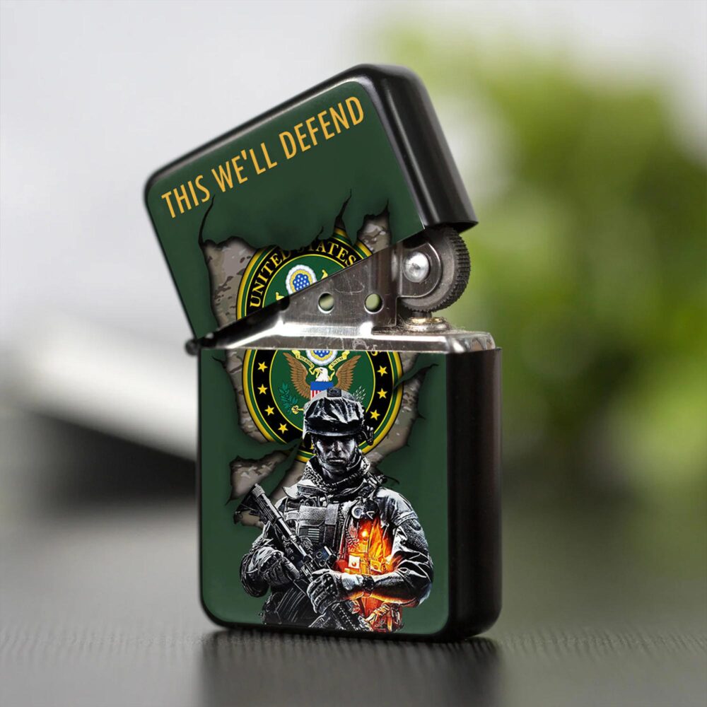 US Army, Remember - Honor - Respect - Lighter - Image 2