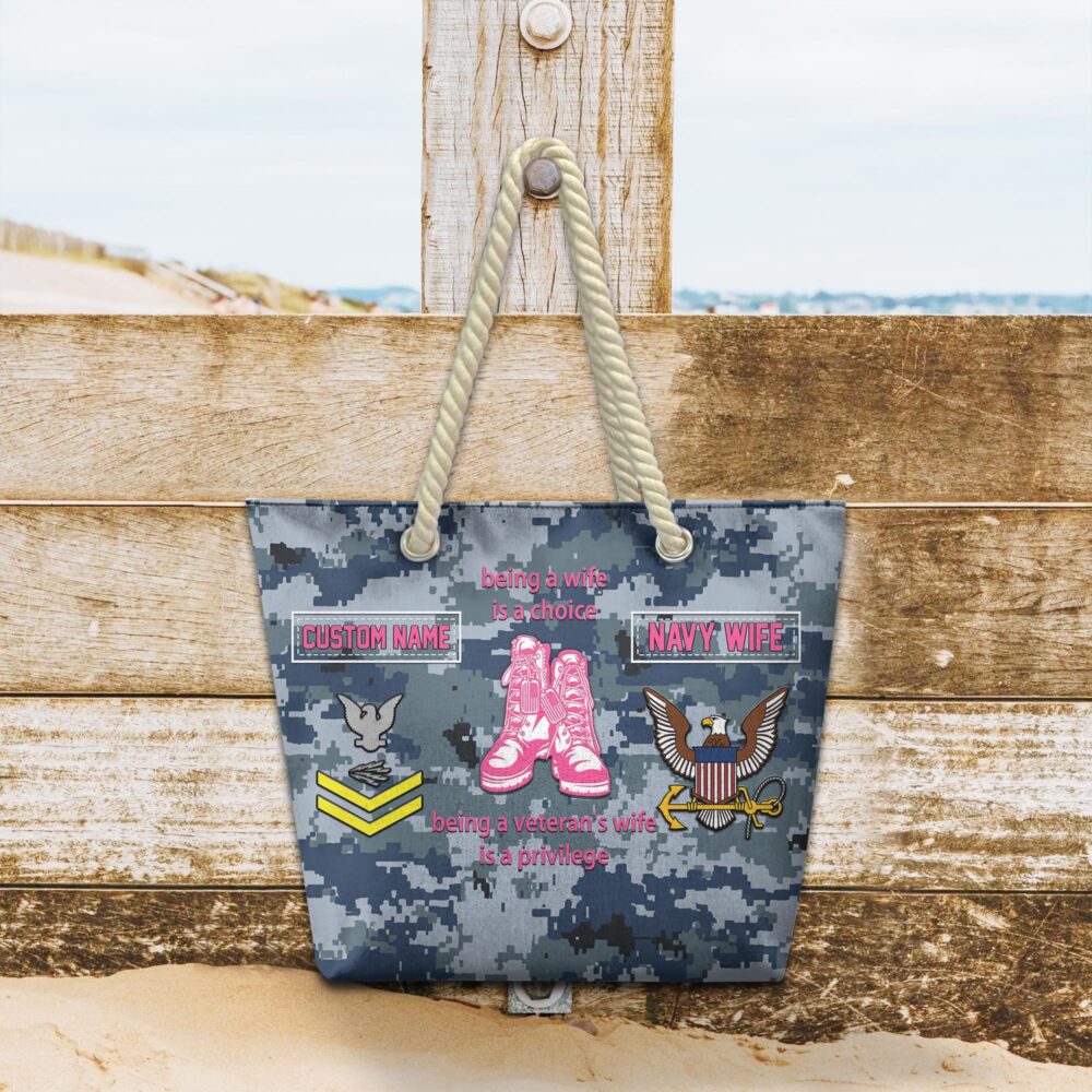 US Navy, Semper Fortis - Beach Bag - Image 2