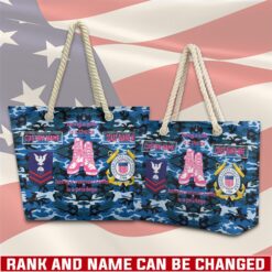 US Coast Guard, E 7 Red - Beach Bag