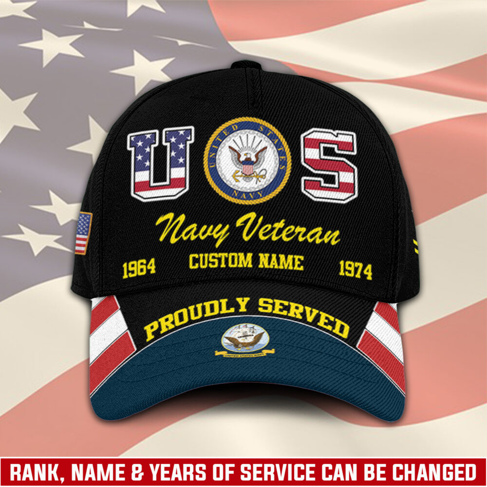US Navy, Honoring All Who Served - Classic Cap