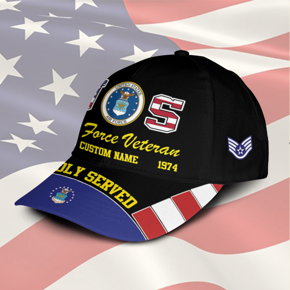 US Air Force, E 5 Air Force Staff Sergeant - Classic Cap - Image 2