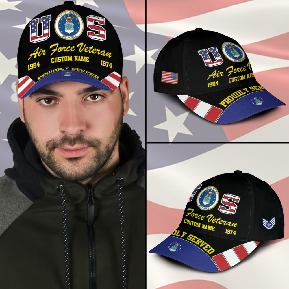 US Air Force, E 5 Air Force Staff Sergeant - Classic Cap - Image 3