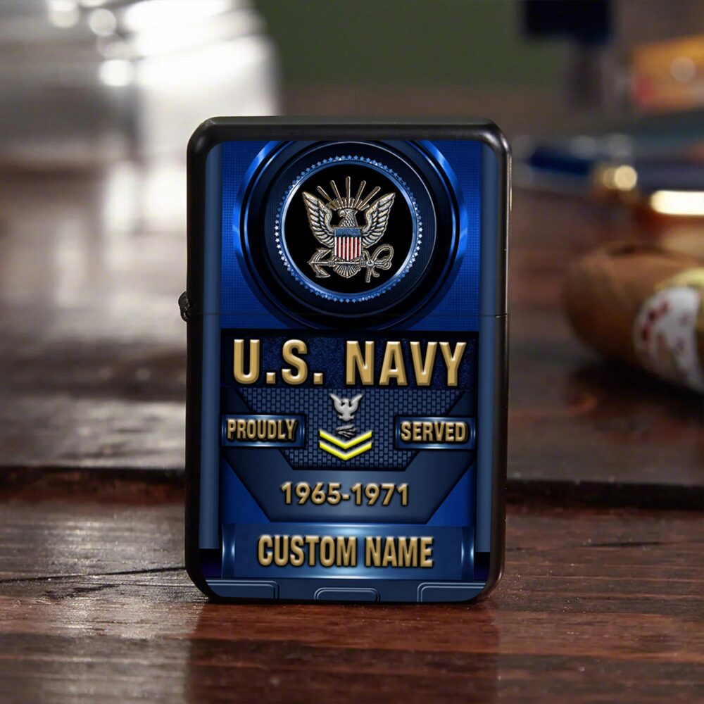 US Navy, E 4 Gold - Lighter - Image 5