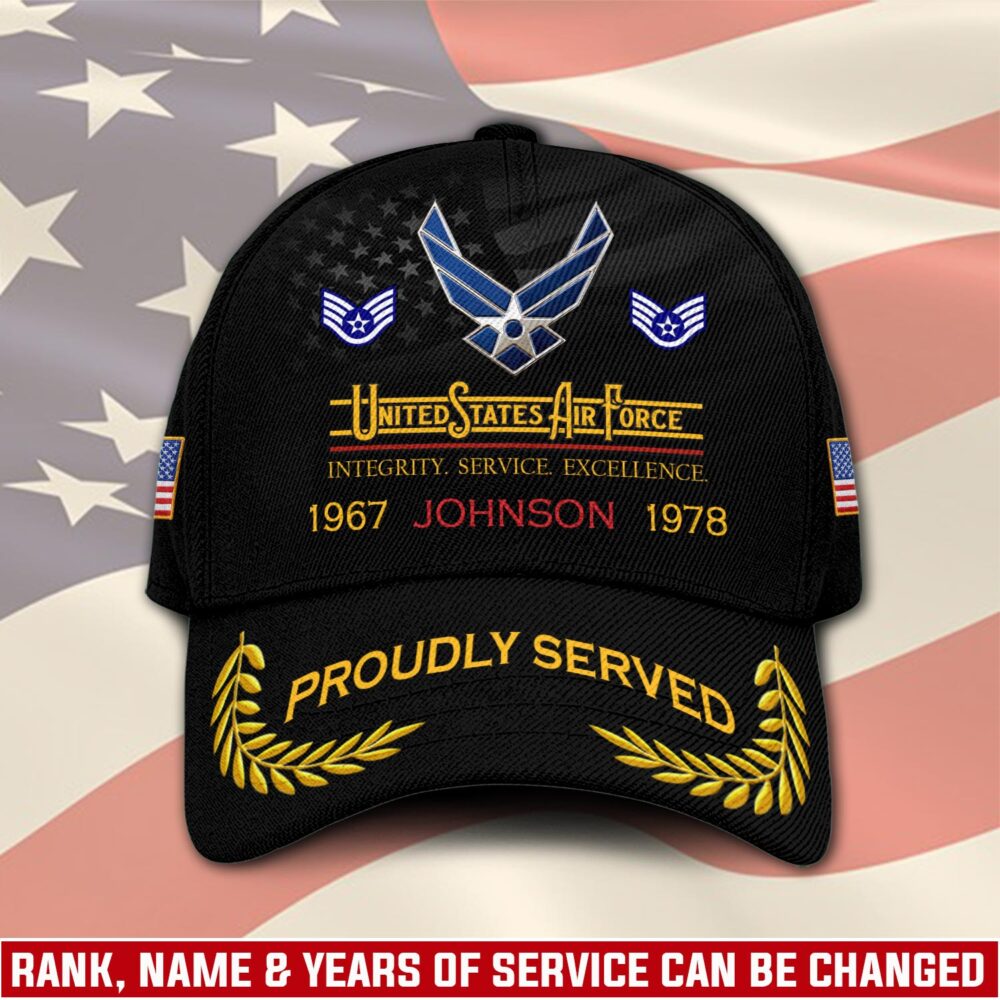 US Air Force, Duty, Honor, Country - Classic Cap