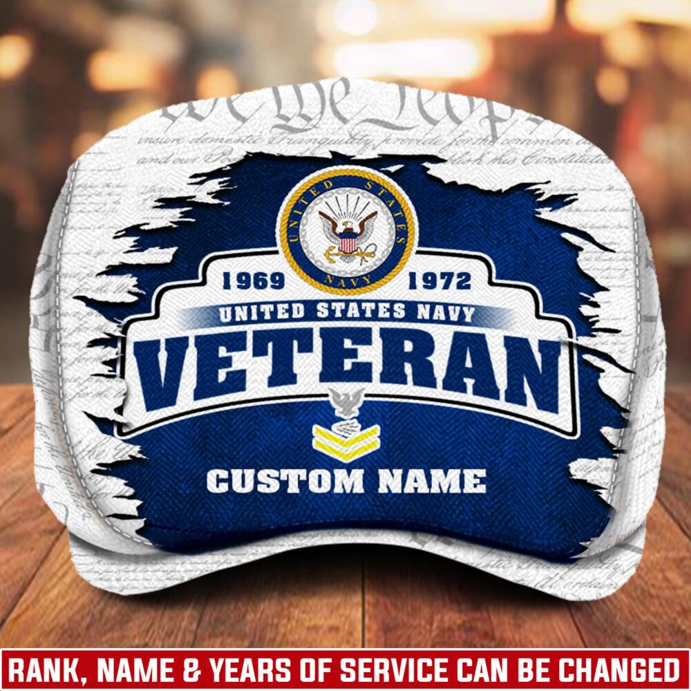US Navy, E 9 Gold - Jeff Cap