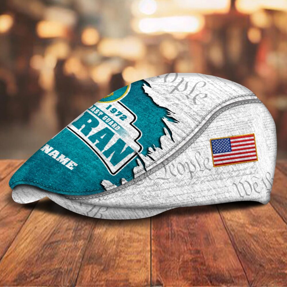 US Coast Guard, E 8 Gold - Jeff Cap - Image 2