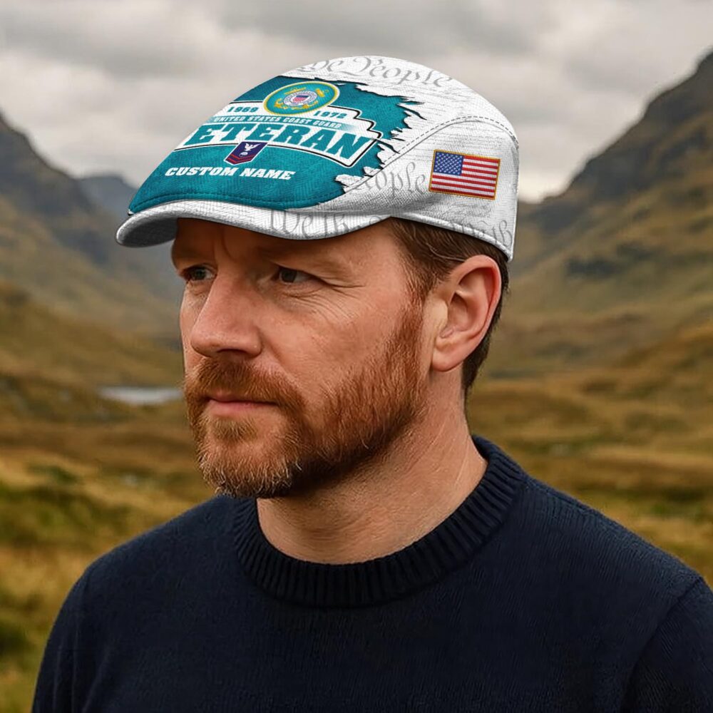 US Coast Guard, E 8 Gold - Jeff Cap - Image 4