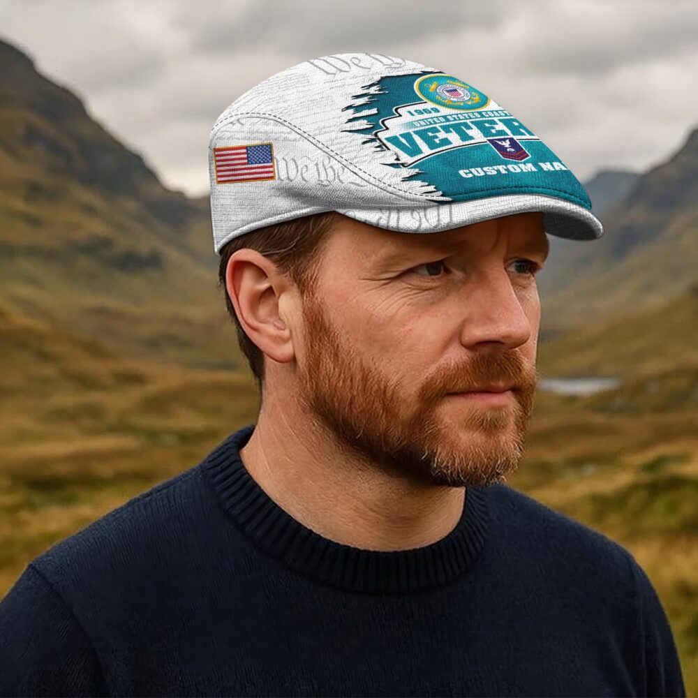 US Coast Guard, E 8 Gold - Jeff Cap - Image 6