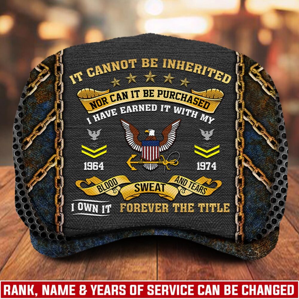 US Navy, Honor - Courage - Commitment - Jeff Cap