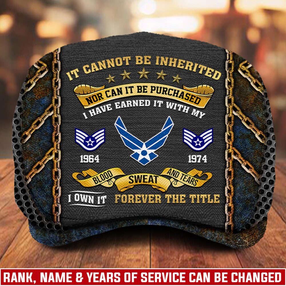 US Air Force , E 8 Air Force Senior Master Sergeant - Jeff Cap