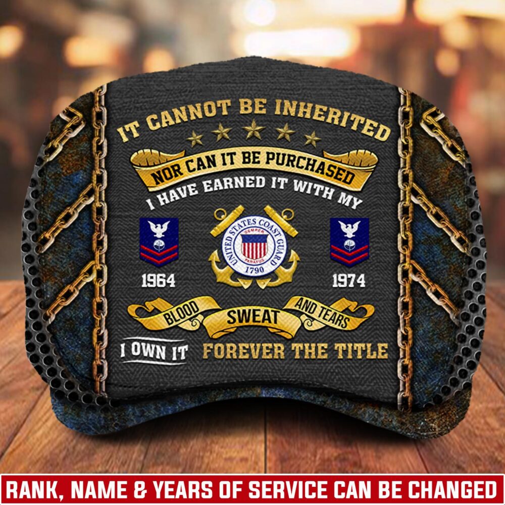 US Coast Guard, E 5 Red - Jeff Cap