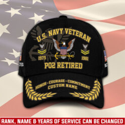 US Navy, Honoring All Who Served - Classic Cap