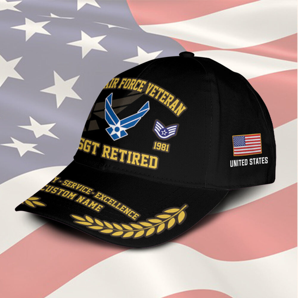 US Air Force, Served With Pride - Classic Cap - Image 2