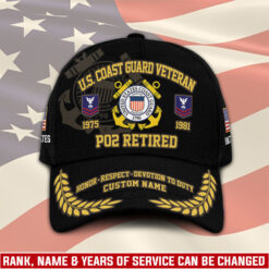 US Coast Guard, Defender of Freedom - Classic Cap