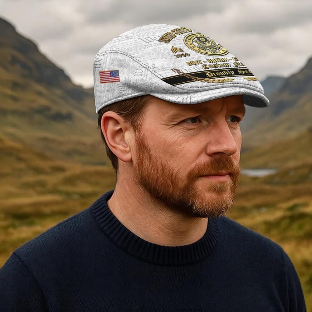 US Army, E 6 Army Staff Sergeant - Jeff Cap - Image 6
