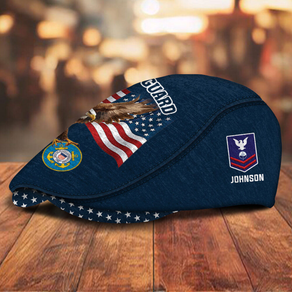 US Coast Guard, Honor, Duty, Service - Jeff Cap - Image 2