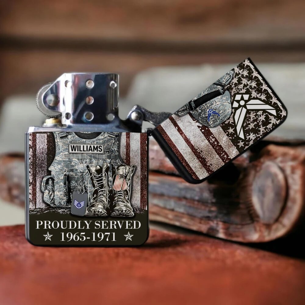 US Air Force , Served With Pride - Lighter - Image 3
