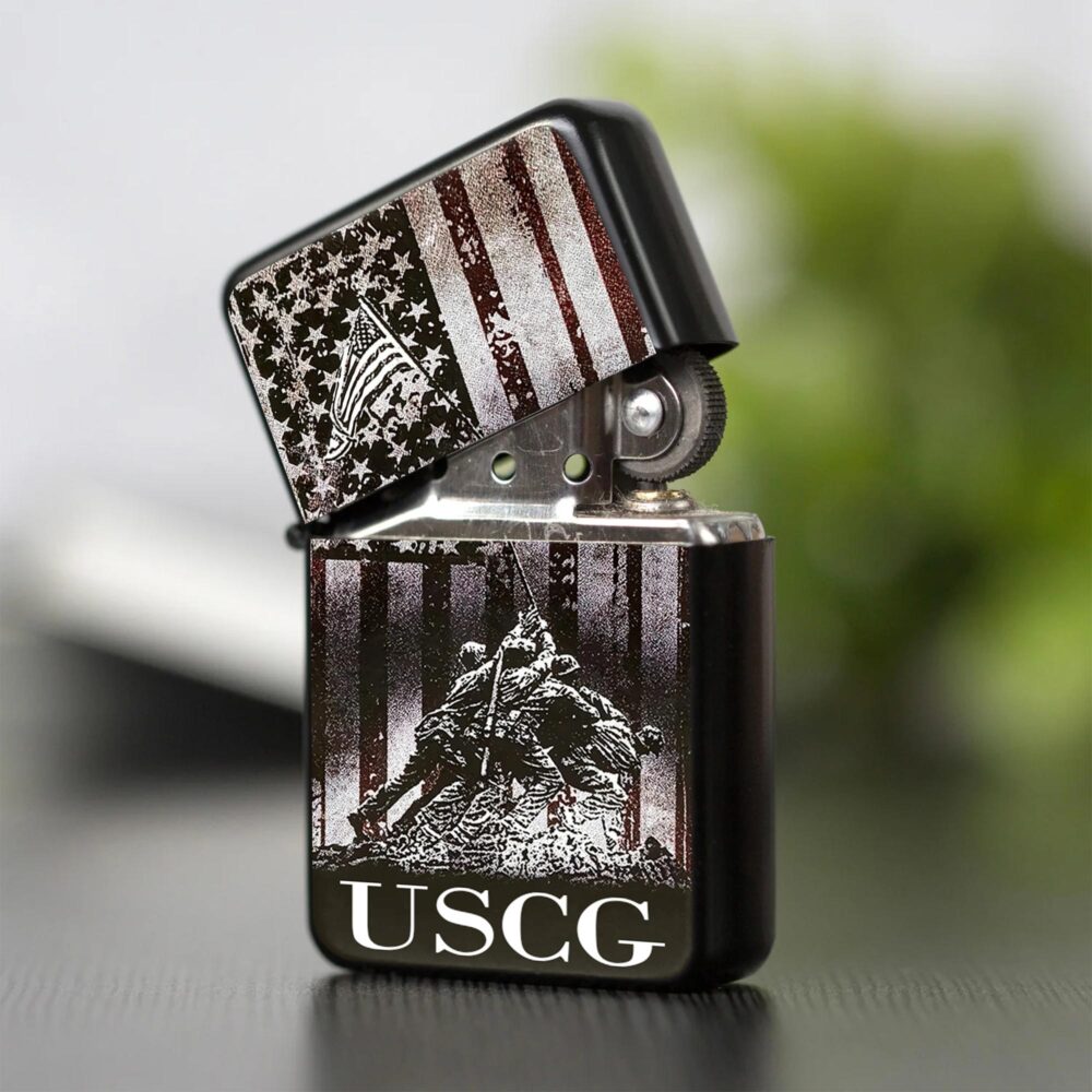 US Coast Guard, E 3 White - Lighter - Image 2