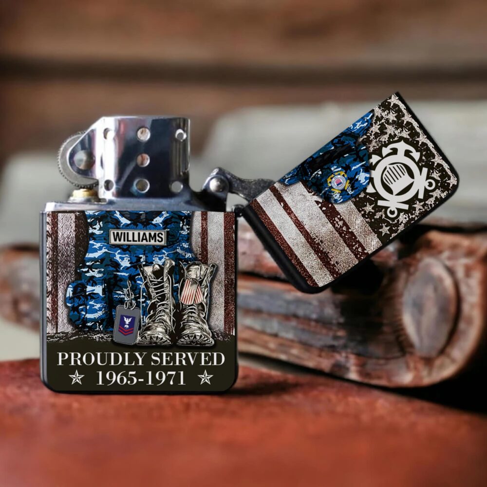 US Coast Guard, E 3 White - Lighter - Image 3