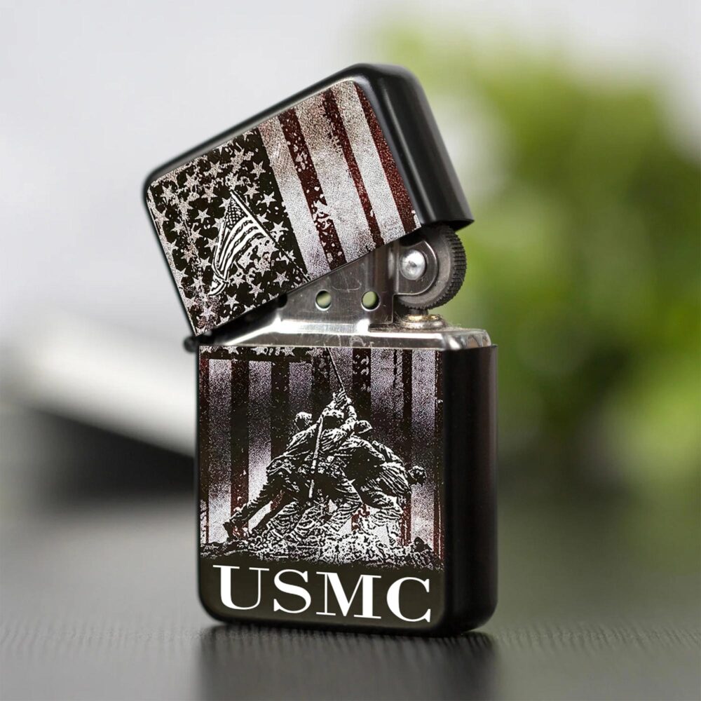 US Marine Corps, Freedom Over Fear - Lighter - Image 2