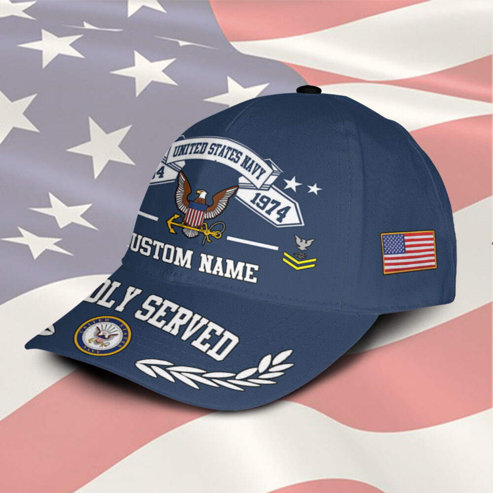 US Navy, Always Courageous - Classic Cap - Image 2