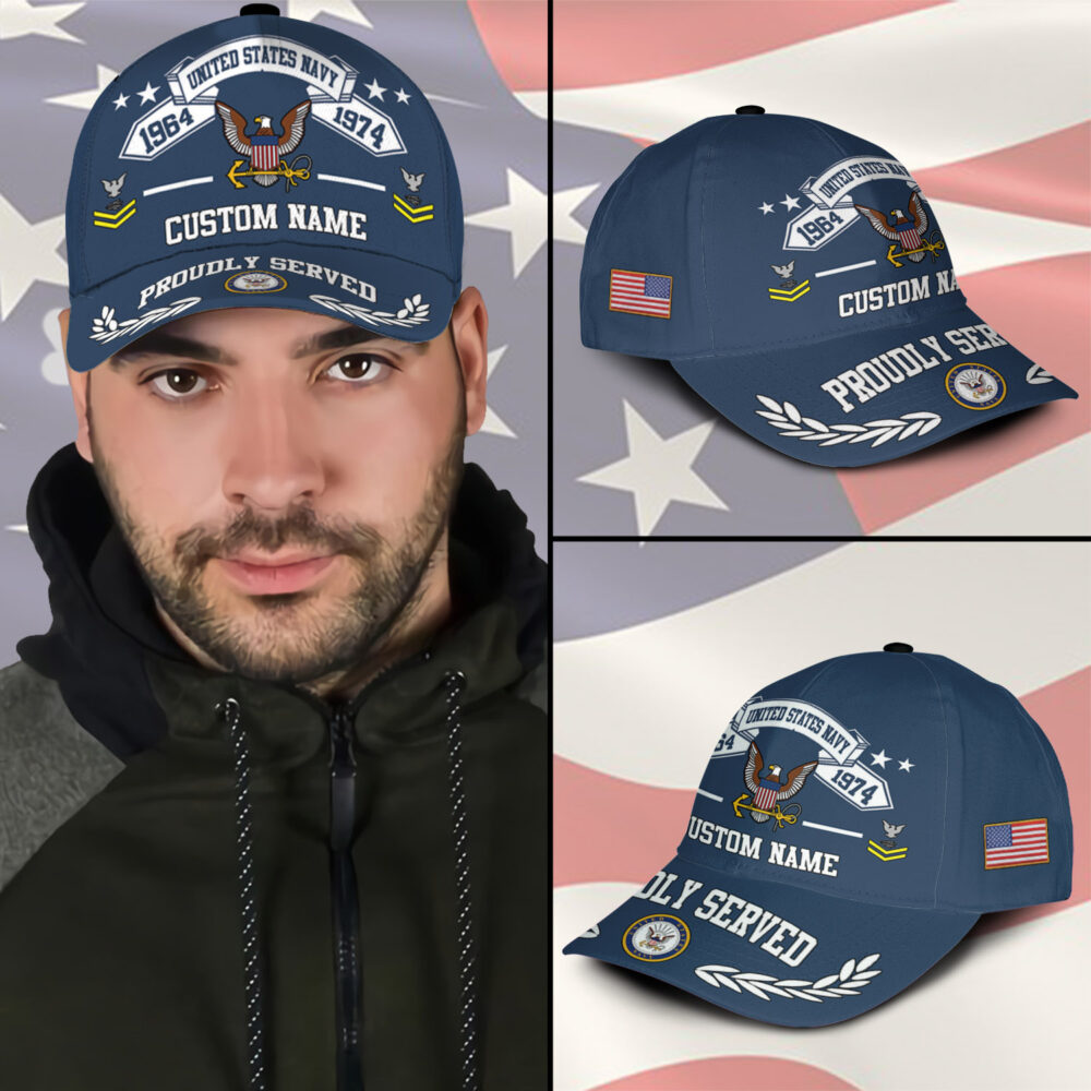 US Navy, Always Courageous - Classic Cap - Image 3