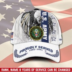 US Army, Proud To Have Served - Classic Cap