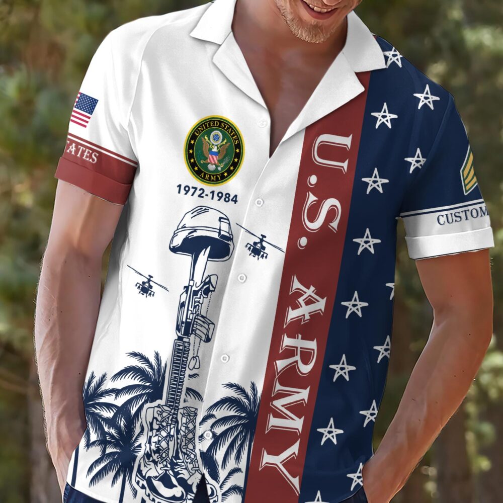 US Army, E 4 Army Corporal - Hawaii Shirt - Image 2