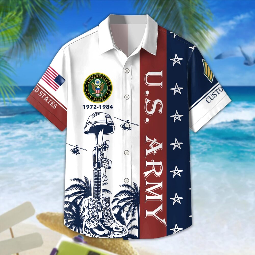 US Army, E 4 Army Corporal - Hawaii Shirt - Image 3
