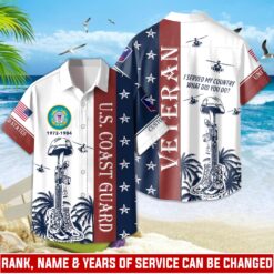 US Coast Guard, All Gave Some, Some Gave All - Hawaii Shirt