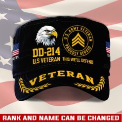 US Army, No One Gets Left Behind - Military Cap