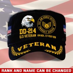 US Air Force , Land Of The Free, Because Of The Brave - Military Cap