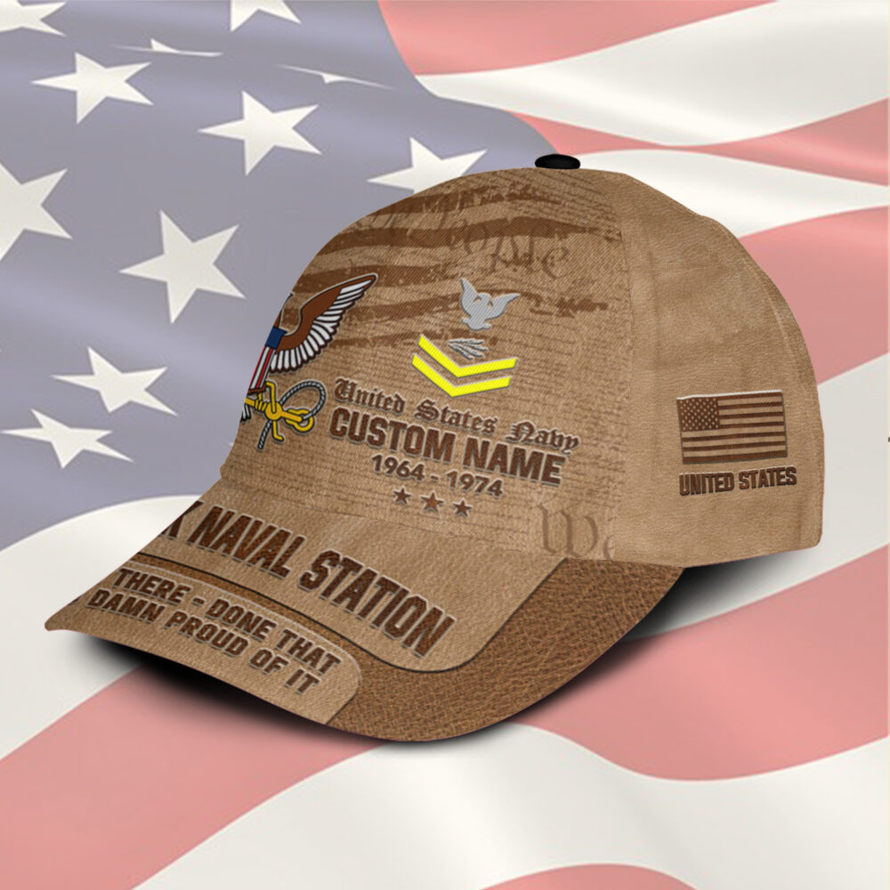US Navy, Always Courageous - Classic Cap - Image 2