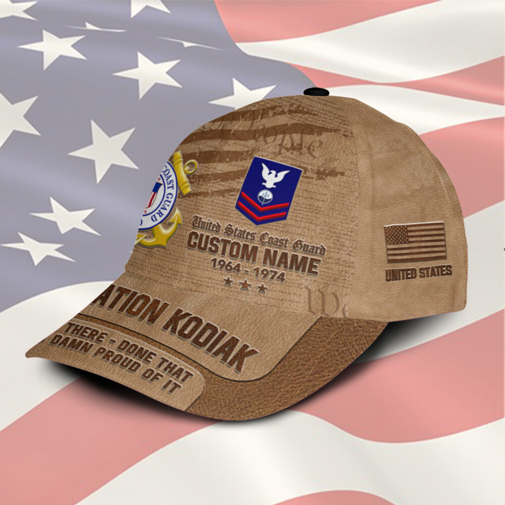 US Coast Guard, Proud To Have Served - Classic Cap - Image 2