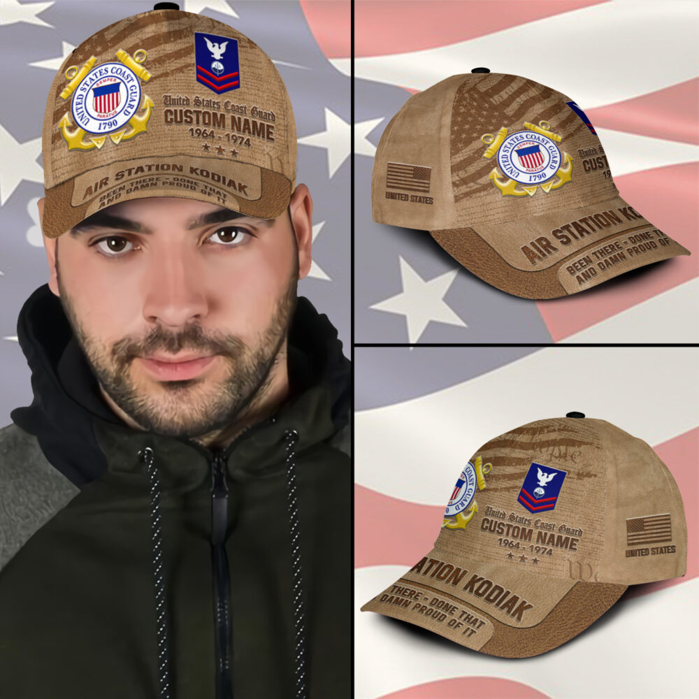 US Coast Guard, Proud To Have Served - Classic Cap - Image 3