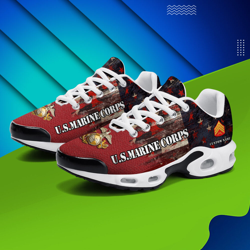 US Marine Corps, E 5 Marines Sergeant - Air Max Plus Shoes - Image 3