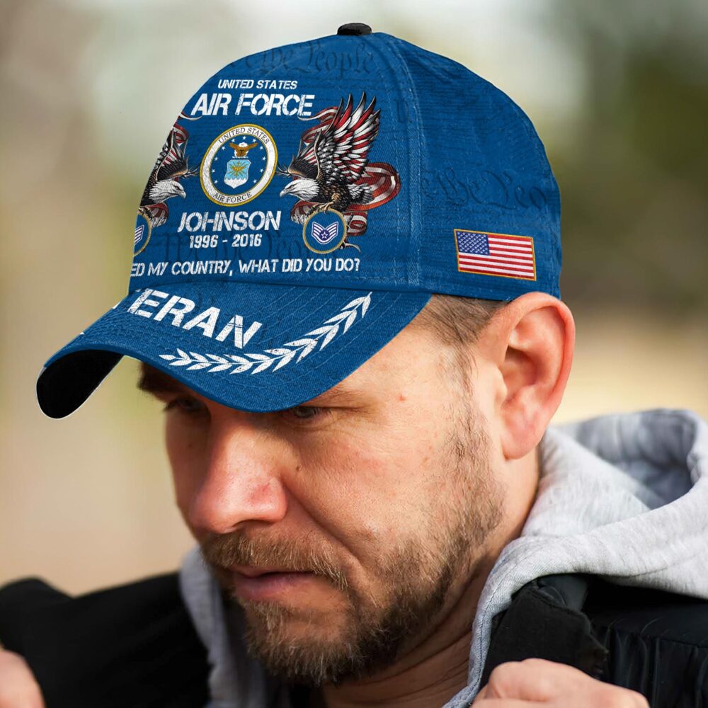 US Air Force, Defender of Freedom - Classic Cap - Image 3