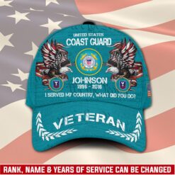 US Coast Guard, Proud To Have Served - Classic Cap