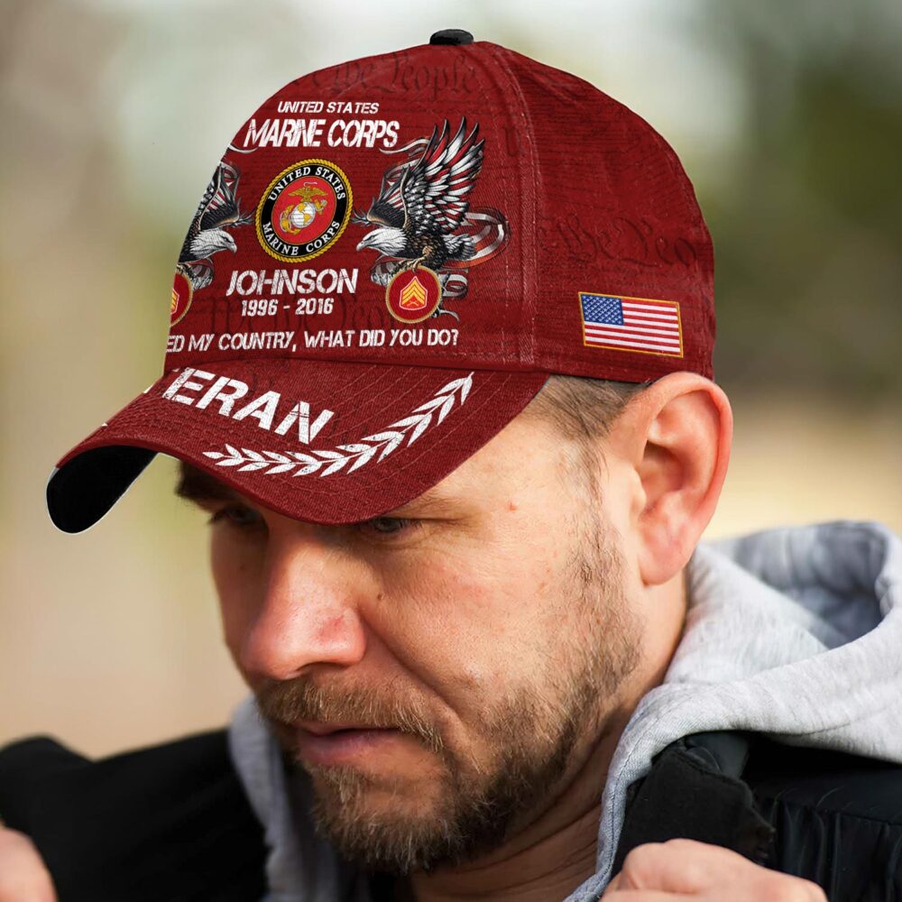 US Marine Corps, O 2 Marines First Lieutenant - Classic Cap - Image 3