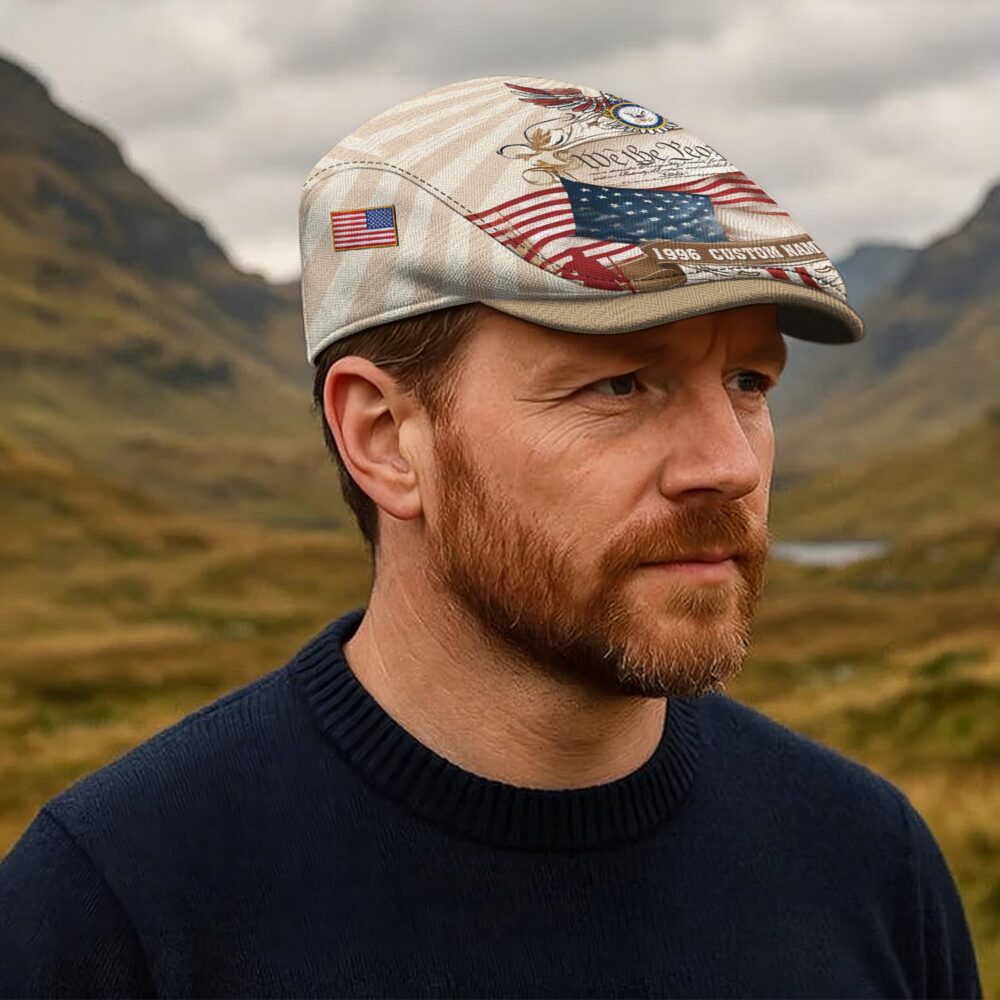 US Navy, E 4 Red - Jeff Cap - Image 6