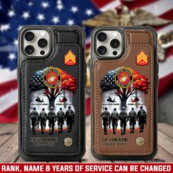US Marine Corps, The Jarheads - Leather Flip Phone Case