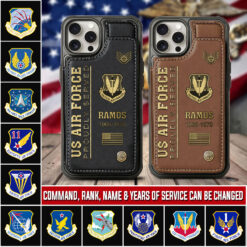 Air Force Command, I Walked The Walk - Leather Flip Phone Case