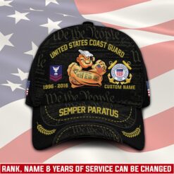 US Coast Guard, Semper Paratus - Classic Cap