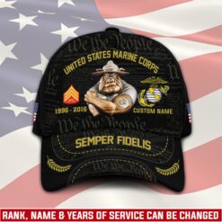 US Marine Corps, E 8 Marines Master Sergeant - Classic Cap