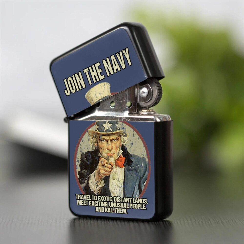 US Navy, Remember - Honor - Respect - Lighter - Image 2