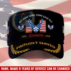 US Air Force , Land Of The Free, Because Of The Brave - Military Cap